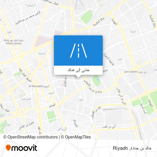 خريطة خالد بن جنادة