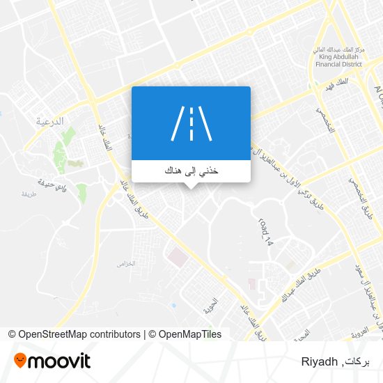 خريطة بركات