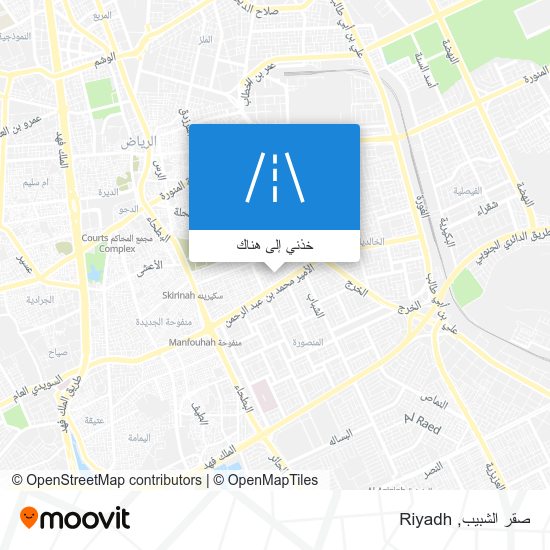خريطة صقر الشبيب