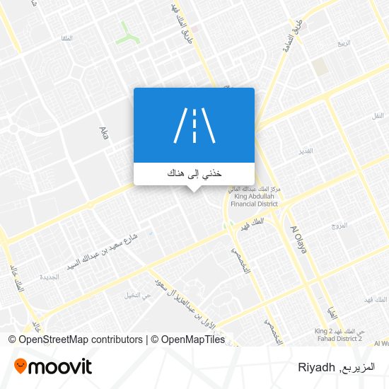 خريطة المزيربع