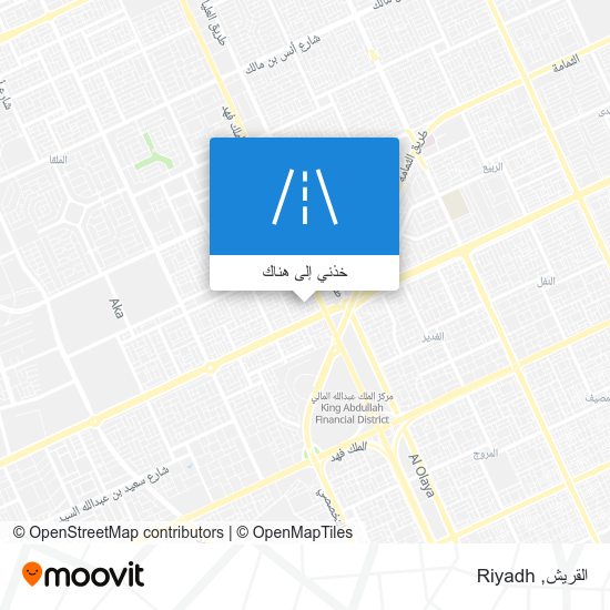 خريطة القريش