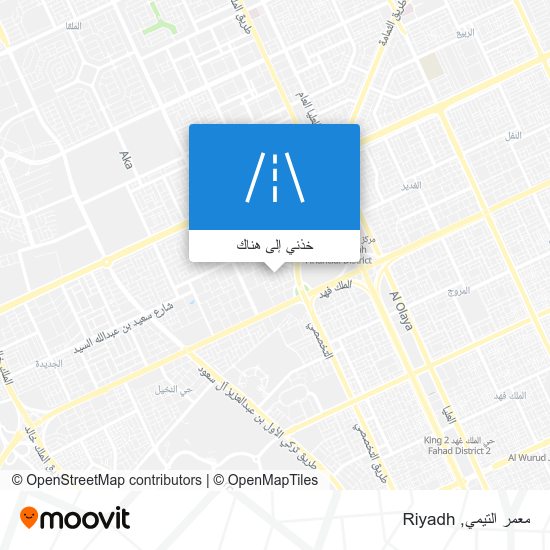 خريطة معمر التيمي