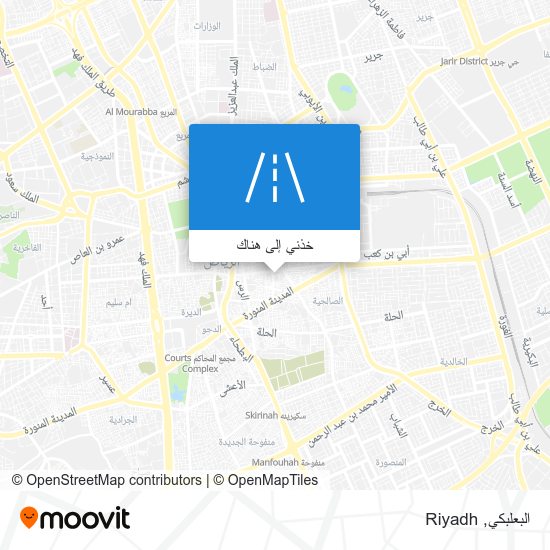خريطة البعلبكي
