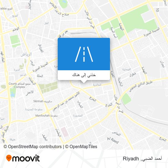 خريطة أحمد الضبي