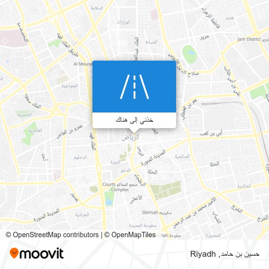 خريطة حسين بن حامد