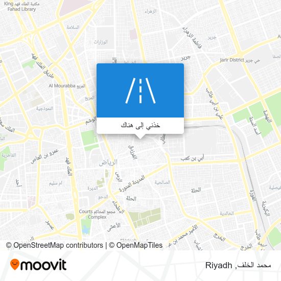 خريطة محمد الخلف