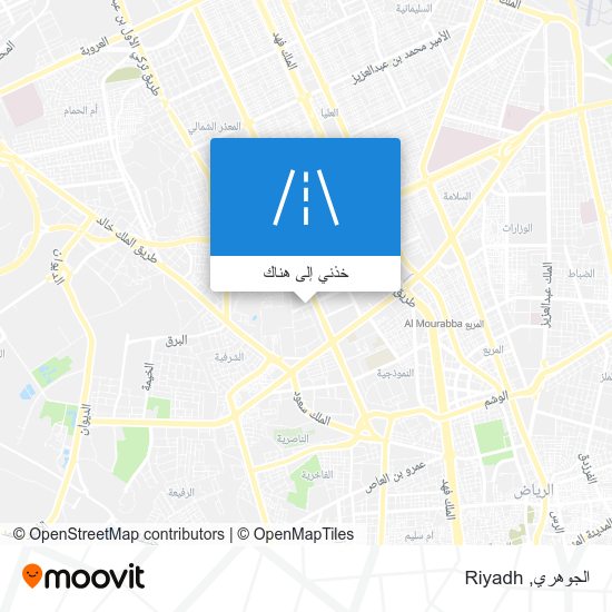 خريطة الجوهري
