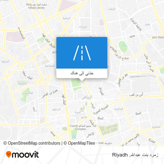 خريطة زمرد بنت عبدالله