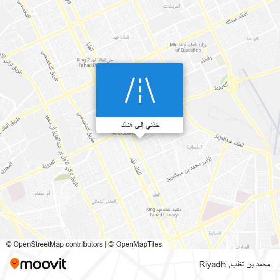 خريطة محمد بن تغلب