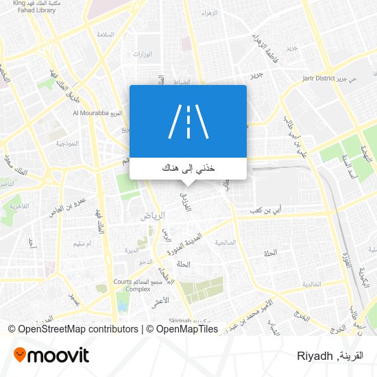 خريطة القرينة