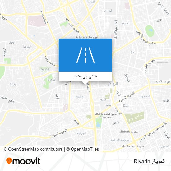 خريطة الحويلة