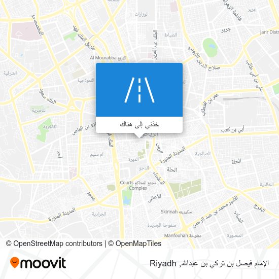 خريطة الإمام فيصل بن تركي بن عبدالله
