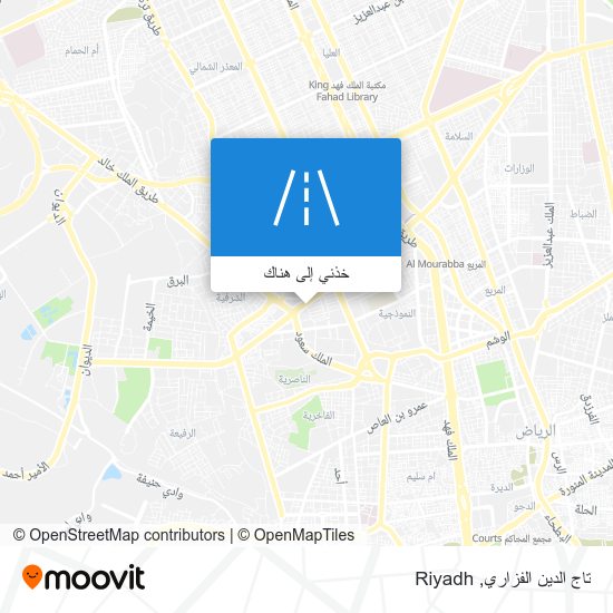 خريطة تاج الدين الفزاري