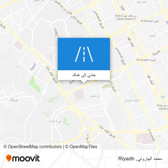 خريطة محمد الهاروني