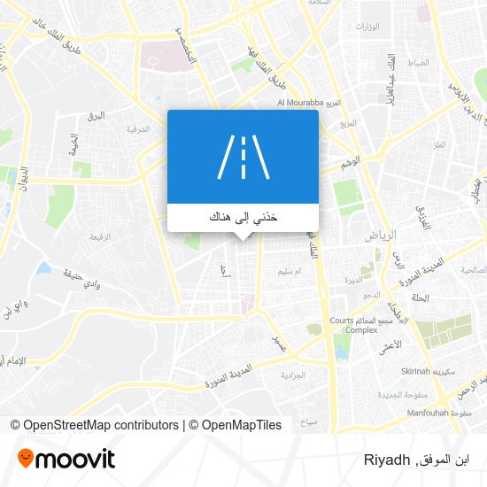 خريطة ابن الموفق