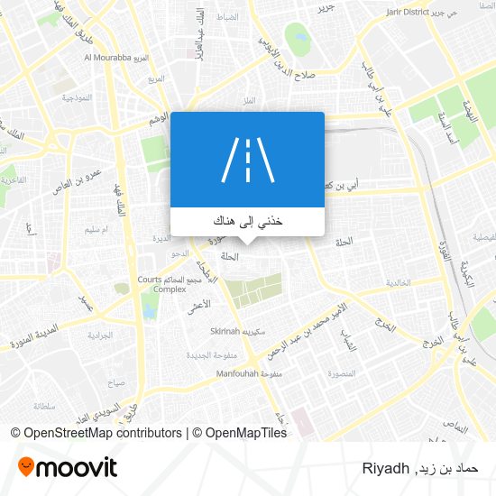 خريطة حماد بن زيد