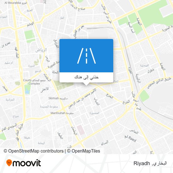 خريطة البخاري