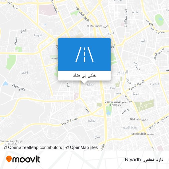 خريطة داود الحنفي