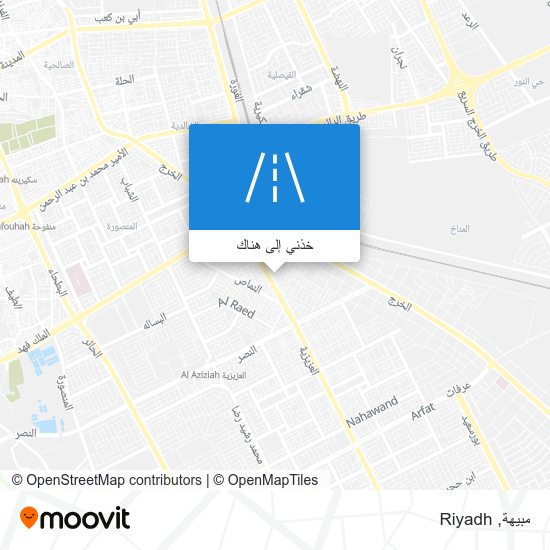 خريطة مبيهة