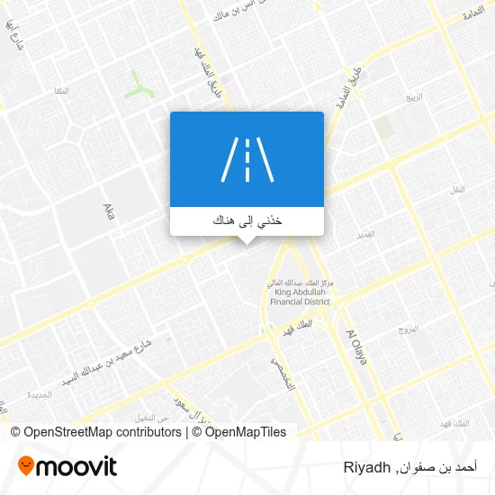 خريطة أحمد بن صفوان