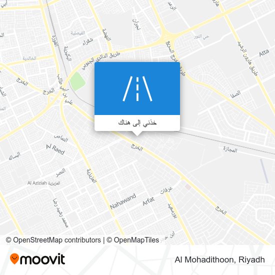 خريطة Al Mohadithoon
