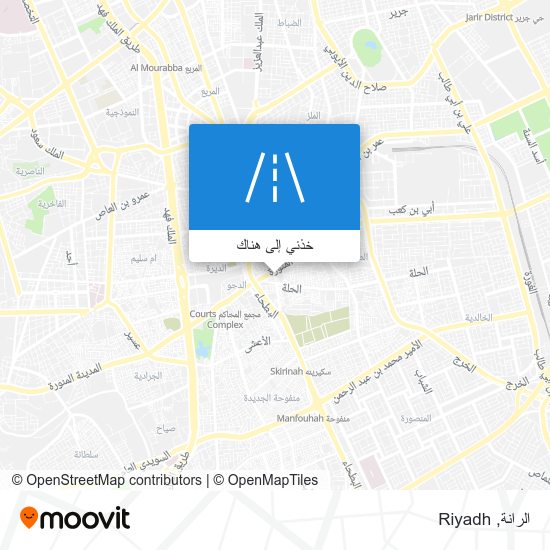 خريطة الرانة