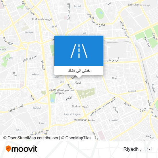 خريطة الحديب
