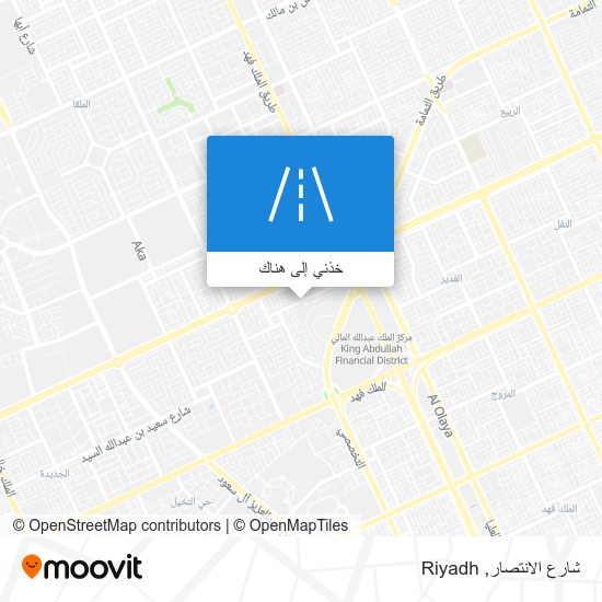 خريطة شارع الانتصار