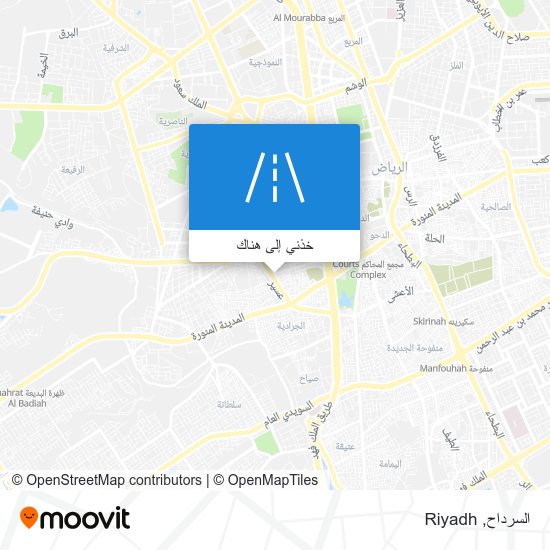 خريطة السرداح
