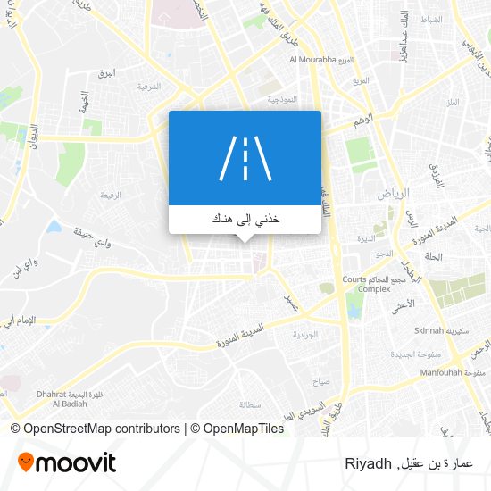 خريطة عمارة بن عقيل