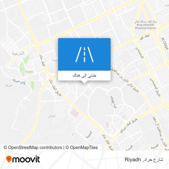 خريطة شارع حراد