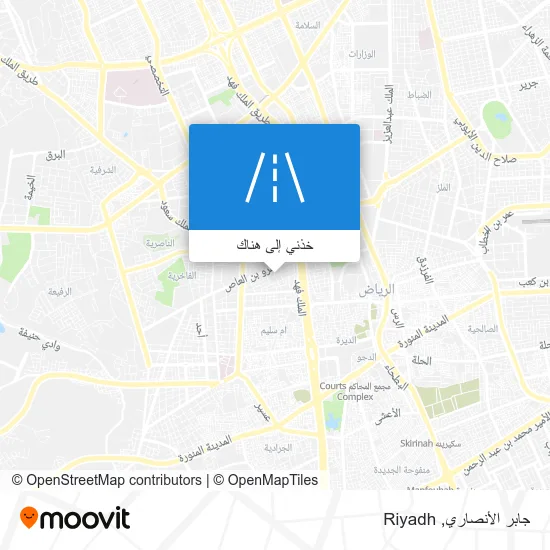خريطة جابر الأنصاري