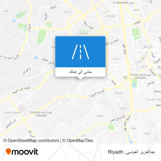 خريطة عبدالعزيز العباسي
