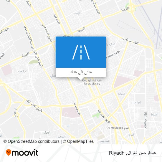 خريطة عبدالرحمن الغزال