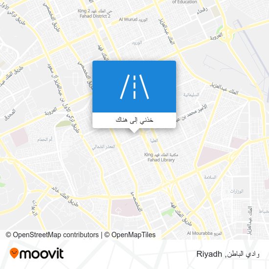 خريطة وادي الباطن