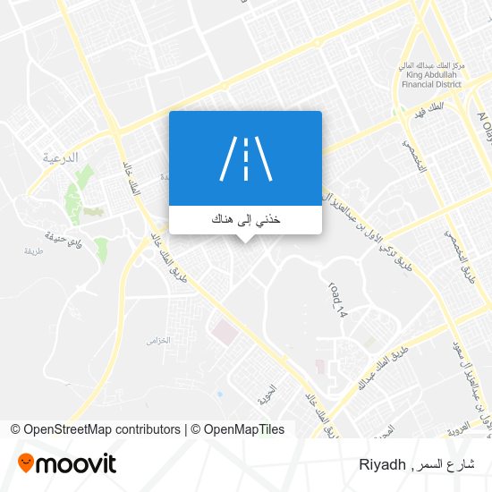 خريطة شارع السمر