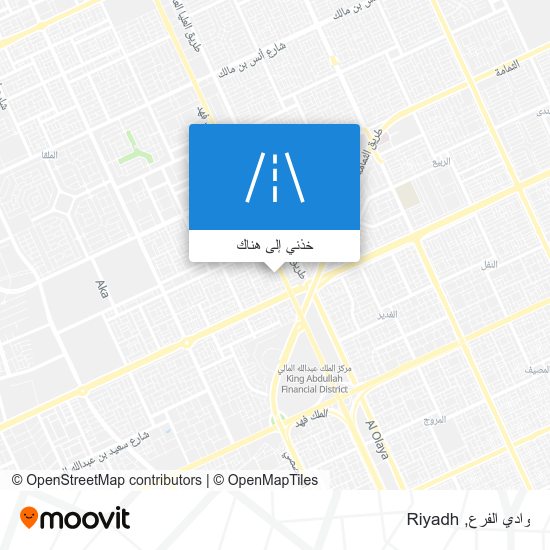 خريطة وادي الفرع