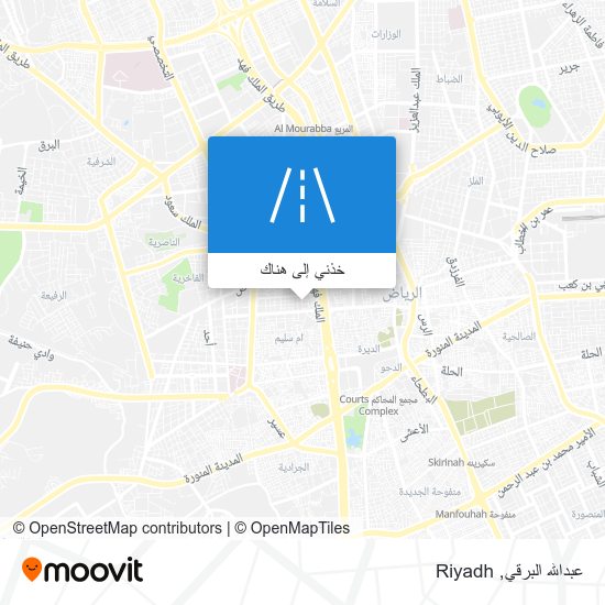 خريطة عبدالله البرقي