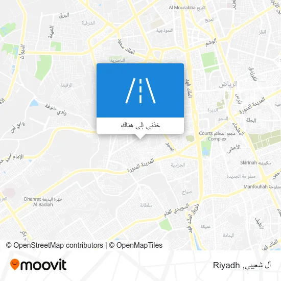 خريطة آل شعيبي