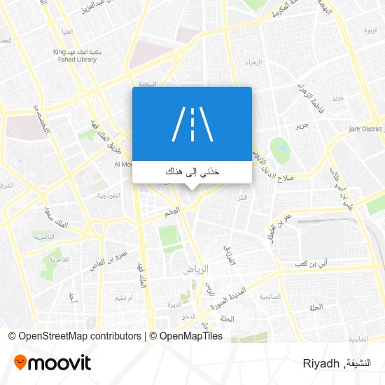 خريطة النشيفة