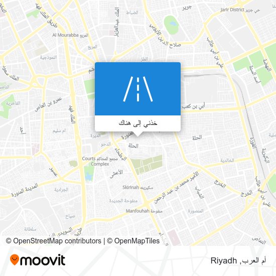 خريطة أم العرب
