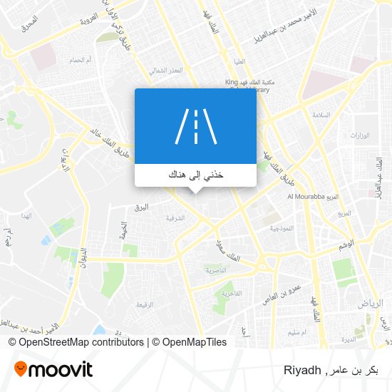 خريطة بكر بن عامر