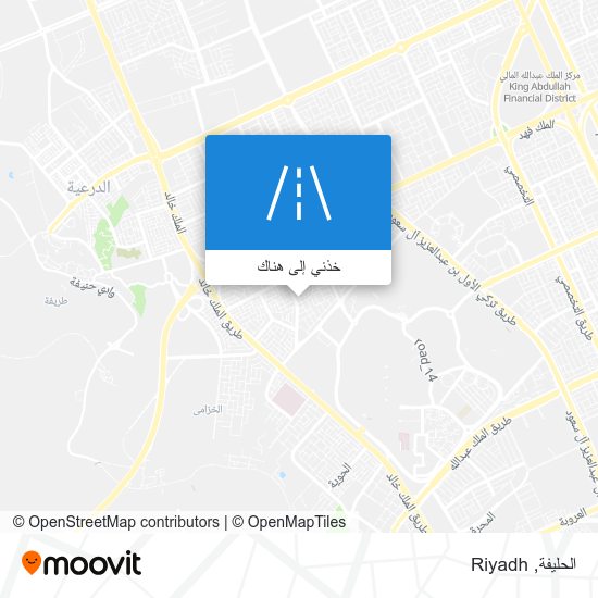 خريطة الحليفة
