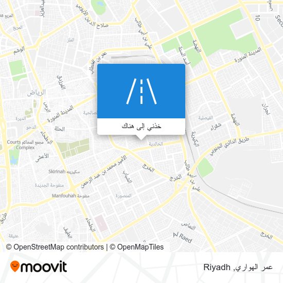 خريطة عمر الهواري