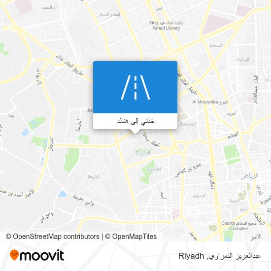 خريطة عبدالعزيز النمراوي
