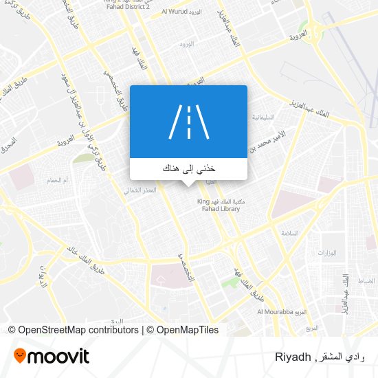 خريطة وادي المشقر