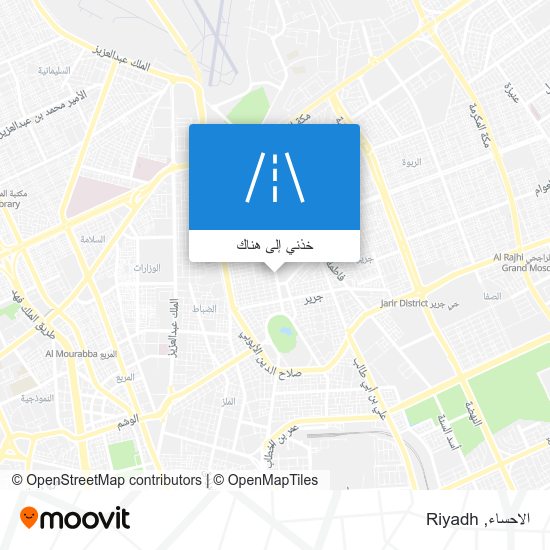 خريطة الاحساء