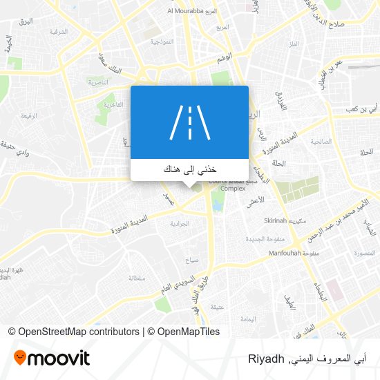 خريطة أبي المعروف اليمني