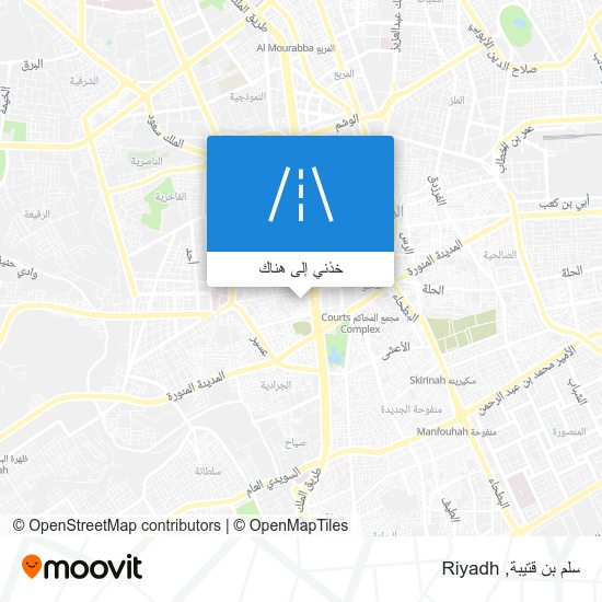 خريطة سلم بن قتيبة