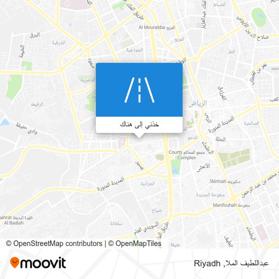 خريطة عبداللطيف الملا